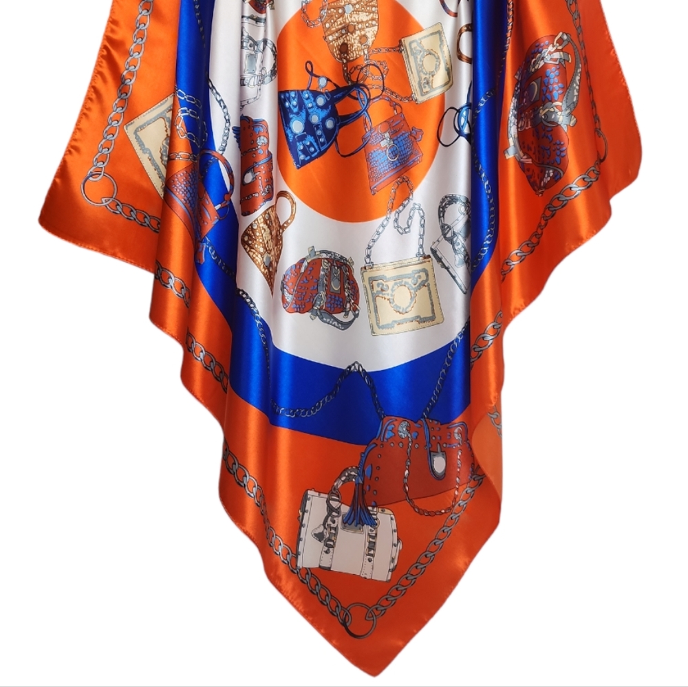 Square Print Scarf
